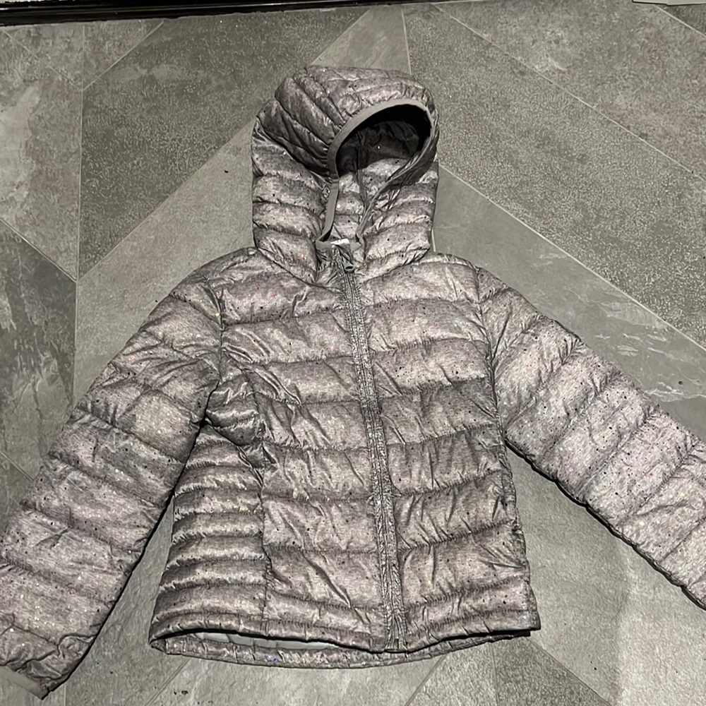 Girls gap lightweight sparkle jacket